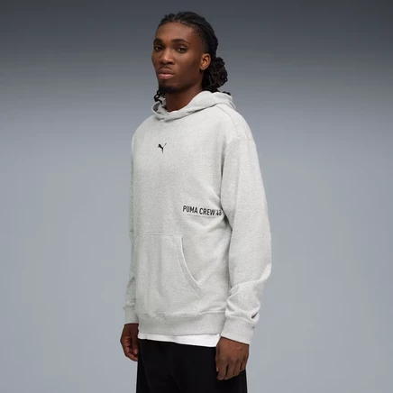 Мужская толстовка френчтерри Puma Graphics, светло-серый меланж