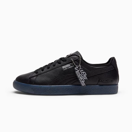Кроссовки Puma Clyde Club Las Vegas, черно‑серебристые