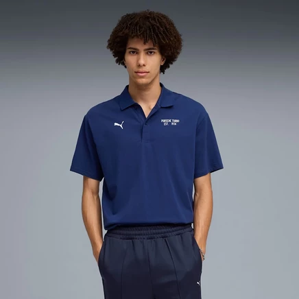 Мужское поло PUMA Porsche Legacy, синее