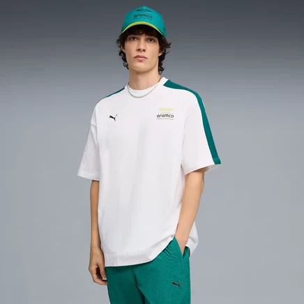 Мужская футболка Puma PUMA x ASTON MARTIN ARAMCO F1 Team, белая