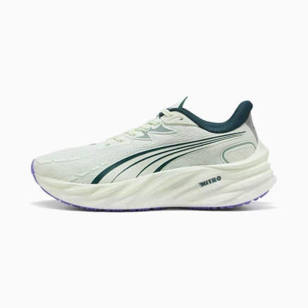 Женские беговые кроссовки Puma Velocity NITRO 4, зеленые