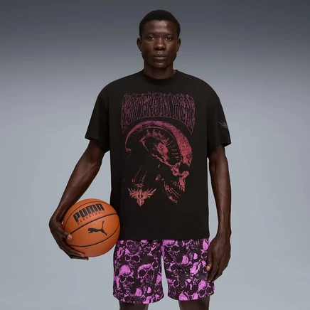 Мужская баскетбольная футболка Puma LaMelo, черный