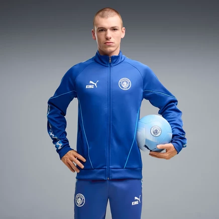 Мужская олимпийка Puma Manchester City KING, сине-белая