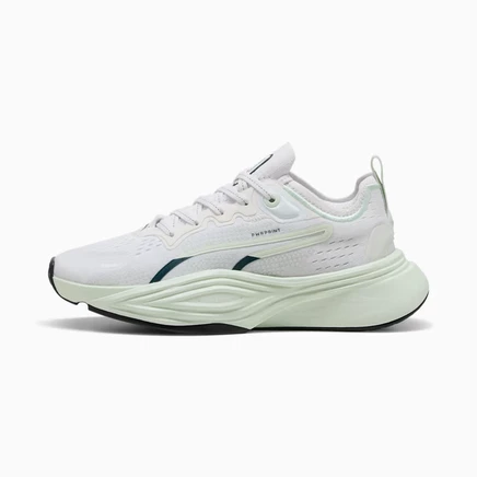 Женские тренировочные кроссовки Puma PWR NITRO SQD 2, бело-зеленые