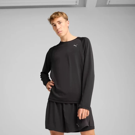 Мужской лонгслив Puma Running Foundations, черный