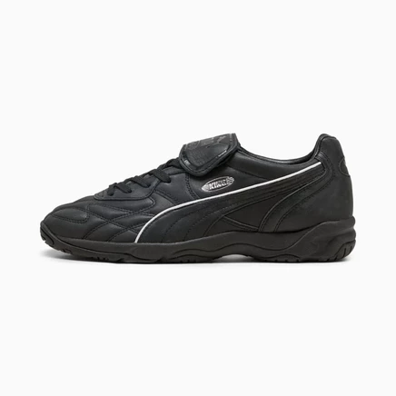 Кроссовки Puma King Indoor Premium, черно-белые