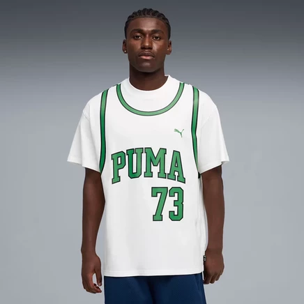 Мужская баскетбольная футболка Puma Out Of Bounds, белая