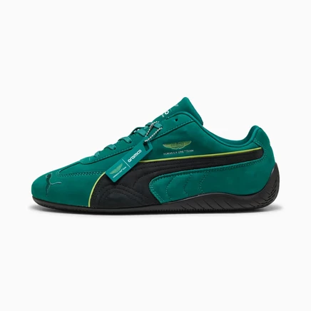 Мужские кроссовки Puma Speedcat x Aston Martin, зелено-черные