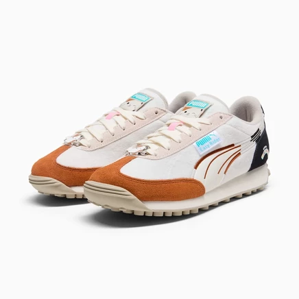Puma  PUMA x SQUISHMALLOWS Easy Rider Cam warm white-teak-puma black
