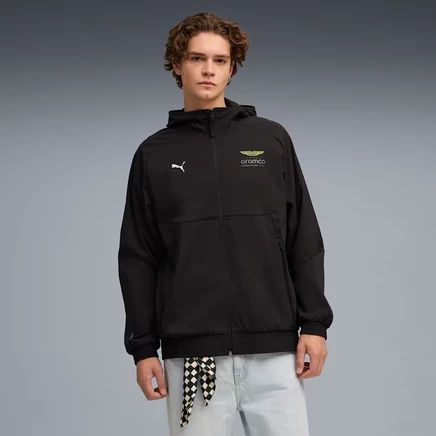 Мужская куртка Puma x Aston Martin Aramco F1, черная