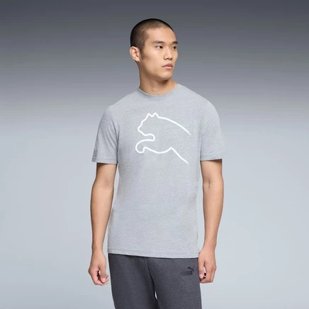 Мужская футболка Puma House of Graphics, серый меланж