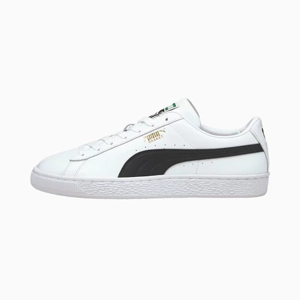 Кроссовки Puma Classics Basket Classic XXI, бело-черные
