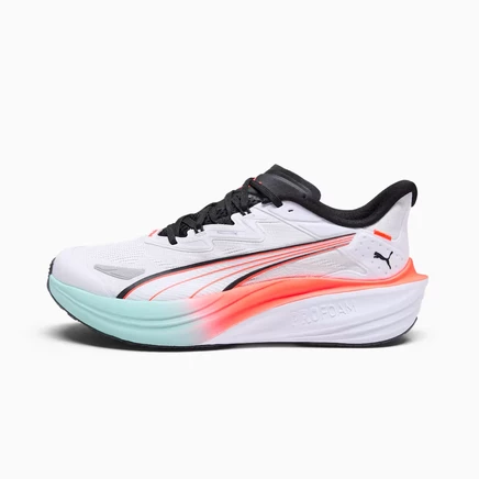 Женские кроссовки Puma Darter Pro Tech, бело-красно-мятные