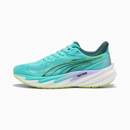 Женские кроссовки Puma x HYROX NITRO 5, мятно-лавандовые