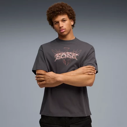 Мужская футболка Puma Lamelo Ball Supernova, пепельно-серый