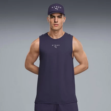 Мужская майка Puma x HYROX, сливовая