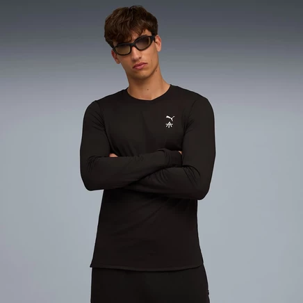 Мужской лонгслив Puma x ALEX TOUSSAINT, черный