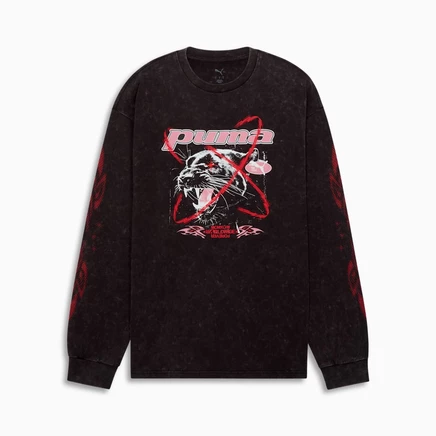 Женский лонгслив Puma PUMATECH-X, черный