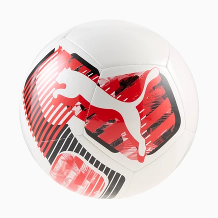Футбольный мяч Puma individualLIGA, бело-красно-черный