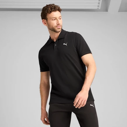 Мужская футболка-поло Puma Essentials, черная