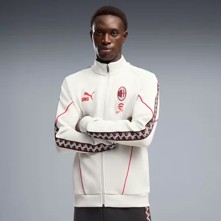 Мужская куртка Puma AC Milan KING Anthem, серо-красная