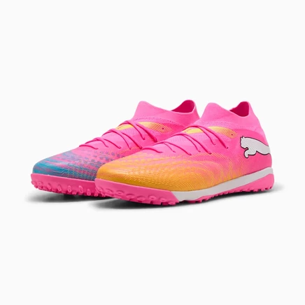 Мужские сороконожки Puma Future 9 Match, розово-голубые