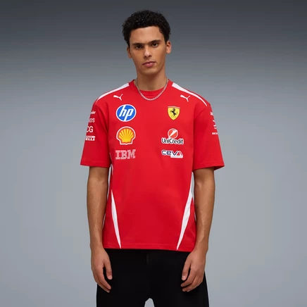 Мужская футболка Puma Scuderia Ferrari, красная