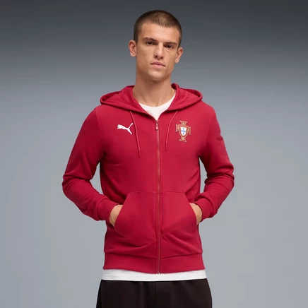 Мужское худи Puma Portugal ftblCulture, красно-белое