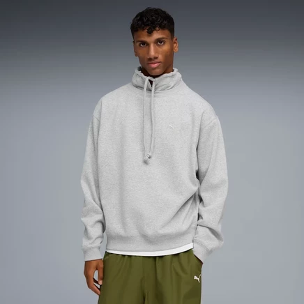 Мужской свитшот Puma SELECT Essentials, светло-серый меланж