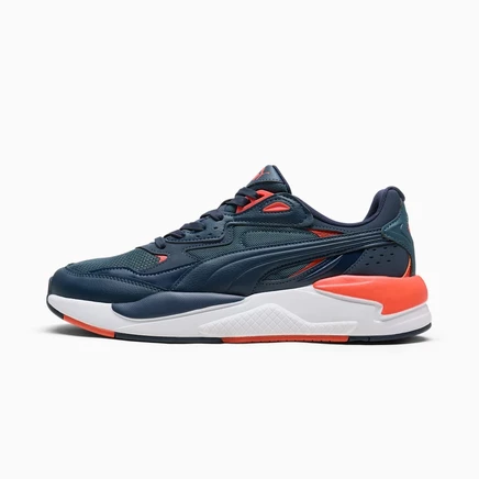 Мужские кроссовки Puma X-Ray Speed, серо-темно-синие с красным