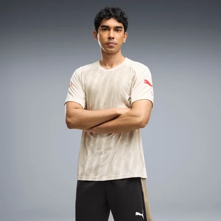 Мужская майка Puma individualLIGA, серо-красная