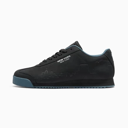 Кроссовки Puma NYC Fanshop Roma Skyline, черно-серебристые