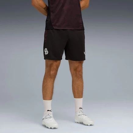 Мужские шорты Puma Pulisic Never Stop, черно-бело-красные