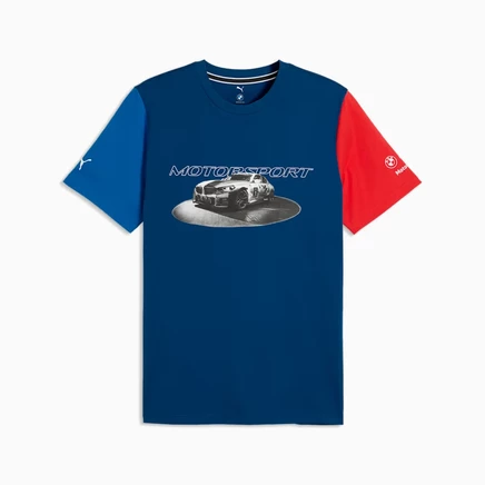 Мужская футболка Puma BMW M Motorsport, синяя