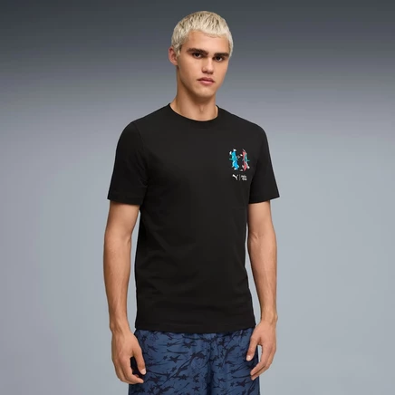 Мужская футболка Puma x Squid Game, черная