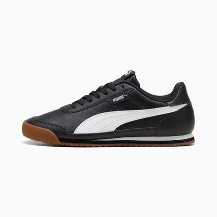 Мужские кроссовки Puma Turino II, черно‑бело‑серебристые