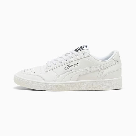 Мужские кроссовки Puma Majesty, кожаные, белые