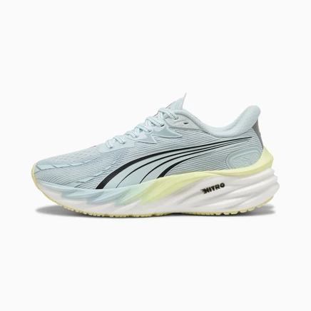 Женские беговые кроссовки Puma Nitro Velocity NITRO 4, бирюзово-золотистые