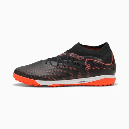 Мужские бутсы Puma FUTURE 9 PRO Cage, черно-красно-серые