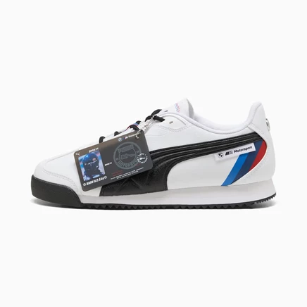 Мужские кроссовки Puma Roma Low BMW M, песочно-белые