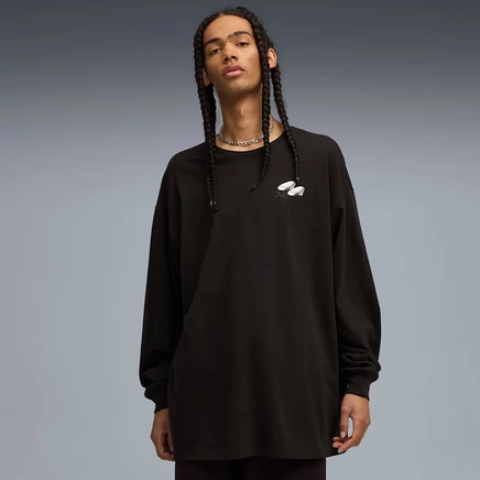 Женский оверсайз лонгслив Puma FENTY x PUMA, черный