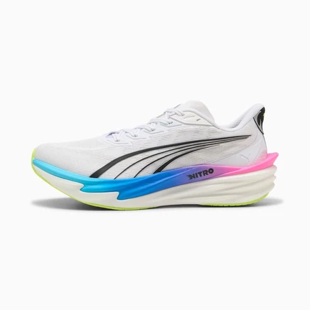 puma white-poison pink-ultra blue