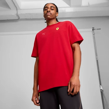 Мужская футболка Puma Ferrari Sketches Miami, темно-бордовая