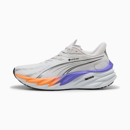 Женские кроссовки Puma Velocity 4 GTX, серо-фиолетовые