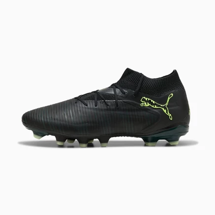Футбольные бутсы PUMA FUTURE 8 PRO, черно-салатовые