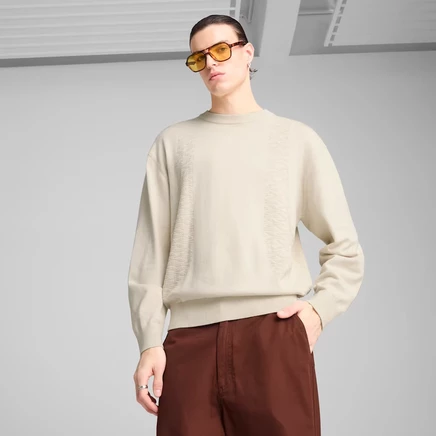 Мужской свитшот Puma Palais Artisan, снежно‑белый