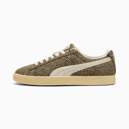Кроссовки Puma Clyde Harris Tweed, светло-бежевые