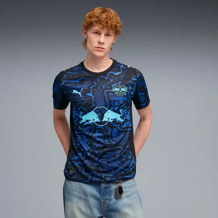 Мужская футболка Puma RB Leipzig светящаяся, черно‑синяя