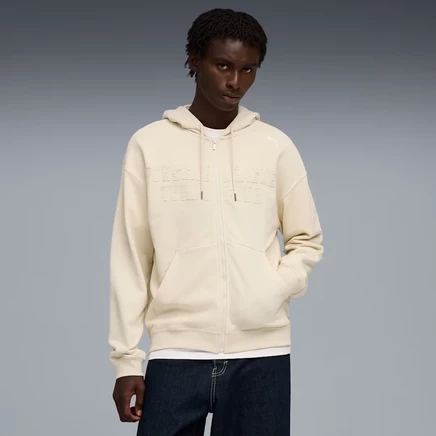 Мужская куртка на молнии PUMA Porsche Legacy, белая