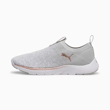 Женские слипоны Puma Softride Remi, пепельно-серые